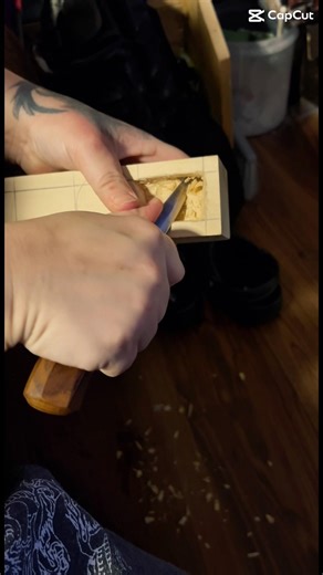 Wood carving back to basics a ball in a cage