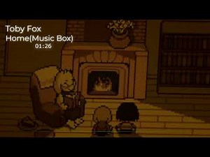 Undertale - Home(Music Box) slowed + reverb + rain