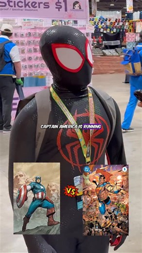 Impound Comics on Instagram: "Captain America vs Dc Comics! #anime #marvel #dccomics"