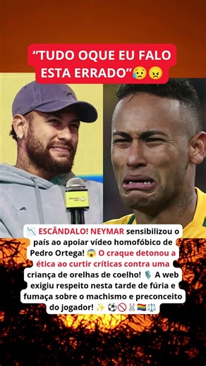 NEYMAR SOB ATAQUE: Web aponta homofobia após curtida em vídeo polêmico! 😱🚨