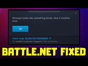 FIX Scan and Repair Loop Battle.Net Error BLZBNTAGT00000BB8