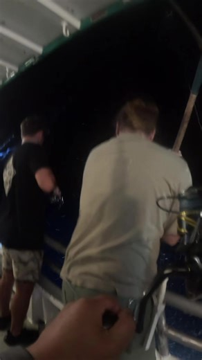 Fish Fighting on a Party Boat. #angler #tunafishing #fishing #yellowfintuna #fishinglife