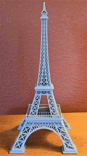 3D Printed Eiffel Tower