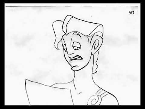 Hercules and Megara animation test (with Ariel) by Jaiden Fowle 