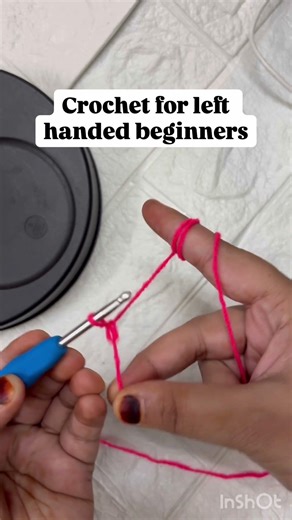 Crochet for left handed