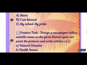 English Holiday Homework Grade 8 .