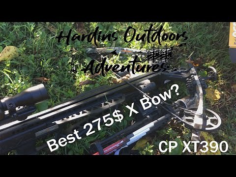 CenterPoint Sniper XT 390 Review + 20 Yd Shot