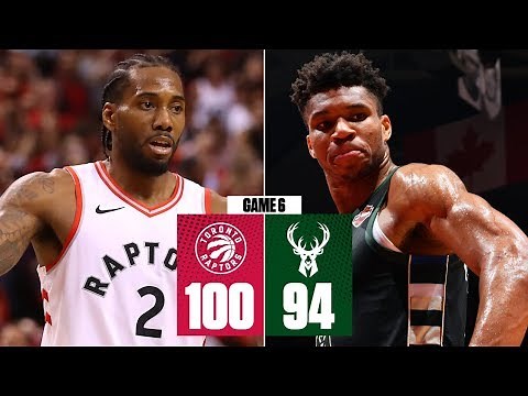 Kawhi leads the Raptors to 1st NBA Finals appearance in win vs. Bucks | 2019 NBA Playoff Highlights