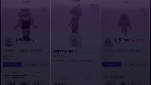 trio ell💃🫶 #robloxgames