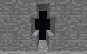 史蒂夫正好能卡进去的洞 By.Phoenix SC