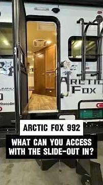 Arctic Fox 992 - What Can You Access With The Slide-Out In?