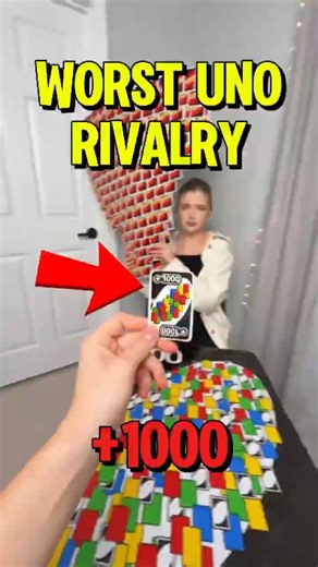 Never Play UNO with Him... 💀🃏