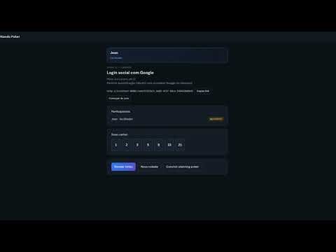 Planning Poker: Kando Poker em Laravel + Vue 3 | Demo completo
