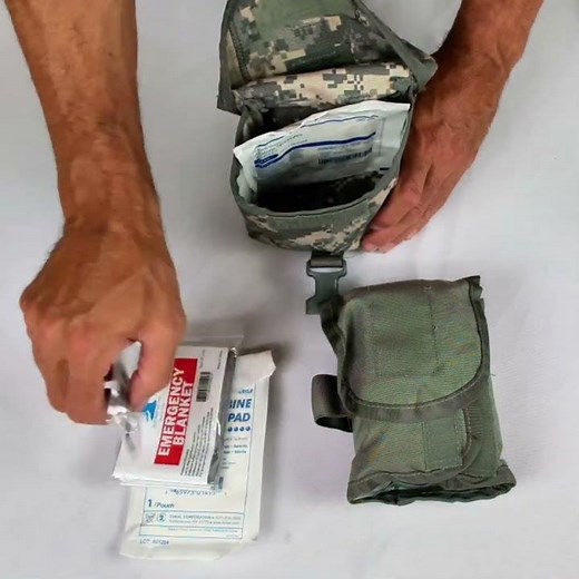 Army ACU First Aid (IFAK) Trauma Kit