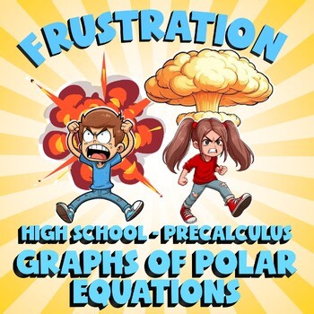 Graphs of Polar Equations FRUSTRATION Math Game - No Prep PreCalculus Review