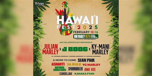 Hawaii Fest 2025: Celebration for Bob Marley’s 80th birthday to take place on Oahu