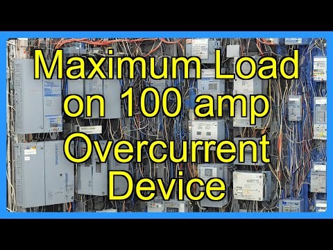 Maximum Load on 100 amp Overcurrent Device