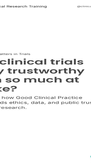 Good Clinical Practice is the backbone of ethical, credible clinical trials. It protects participant rights and safety while ensuring trial data is reliable, verifiable, and scientifically sound. GCP is not optional guidance. It is the standard that regulators expect sponsors, investigators, and monitors to follow across every phase of research. This article explains what GCP actually does in practice by: • Defining responsibilities across sponsors, investigators, and monitors • Establishing doc