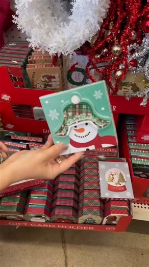 293K views · 2.3K reactions | The cutest Dollar Tree holiday find!  I love these gift card holders, they’re adorable and the variety is amazing! #dollartree #giftcards #holiday | Liz Fenwick DIY | Facebook
