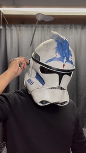 26K views · 474 reactions | Foam Clone Helmet Paint Work 﫡(5) Trabajo de pintura para casco de clon de foami #starwars | Onyx Dezz | Facebook
