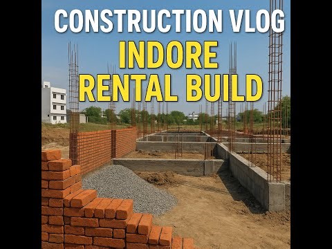 My Rental Building Construction Journey | Indore Vlog 1