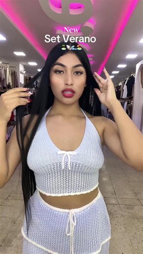 New Set Verano 🌊🏝️ Conjunto tejido ,Disponible en 3 tonos distintos #jassstore🌸 #parati #tiktok #fyp #viral