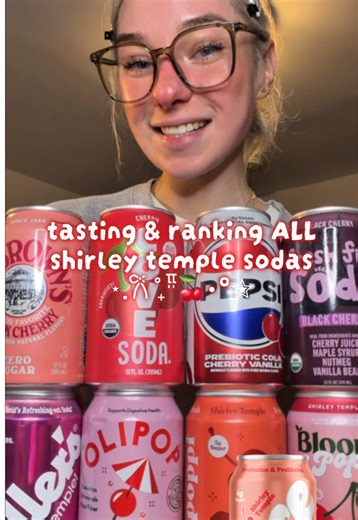 Shirley Temple Flavored Soda Taste Test Part One