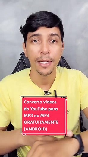 Veja como é FÁCIL converter VÍDEOS do YOUTUBE para MP3 ou MP4 no seu Android! #aprendanotiktok #convertervideos #youtube #canalleotech #fyp