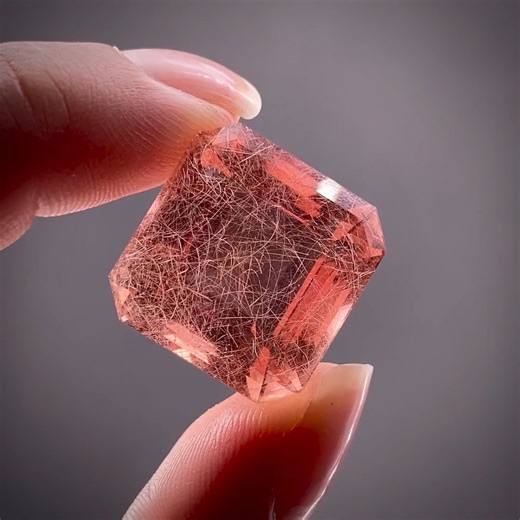 1.1K views · 207 reactions | Fluorite (cut gem) - Huanggang mines,...