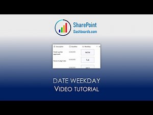 Date Weekday in SharePoint Online Microsoft Lists Modern List View