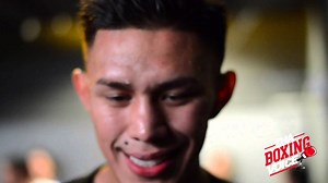 Miguel Flores after his 2nd round destruction over Tettah on PBC