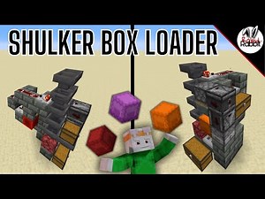 Easy Tillable Shulker Box Loader, Minecraft Tutorial (JAVA) #minecraft