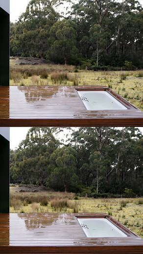 547K views · 10K reactions | How relaxing does this bath look? ✨ #nevertoosmall #architecture #tinyhouse | Never Too Small | Facebook