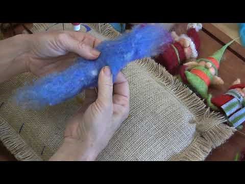 Needle Felted Elf