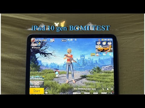 ⚡ iPad 10th Gen BGMI TEST 🔥 60 FPS!