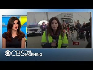 Alex Bozarjian, reporter slapped by man during race coverage: "He took my power"