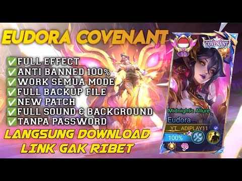 Script Skin Eudora Covenant Full Sound Tanpa Password | Full voice Patch terbaru