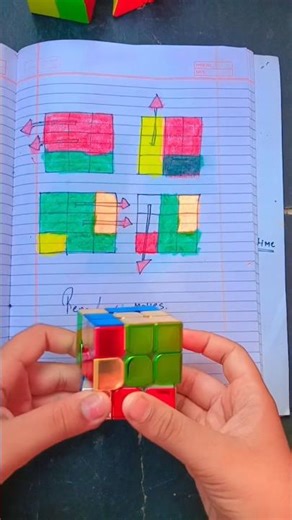 How to solve 3 by 3 Rubik's cube with algorithm new 😱😱#youtube #shorts #rubikscube