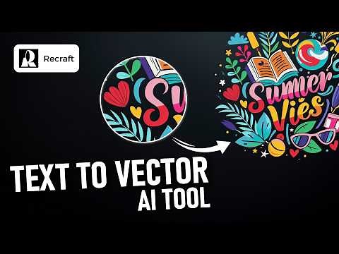 Recraft AI: Free AI Tool for Text to Vector Art and Illustrations