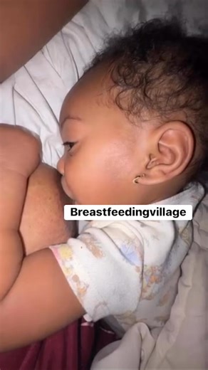 Caught a cozy moment: Mommy’s turning a quick feed into a sweet science lesson, explaining how breast milk fuels tiny brains and big smiles. 💡❤️ #Breastfeeding #MommyAndMe #LittleLearners #FeedTheFuture | BreastfeedingVillager