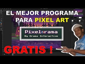 Pixel Art y Animación GRATIS, SENCILLO y LIGERO, Hacer Pixel Art Nunca fue tan fácil PIXELORAMA