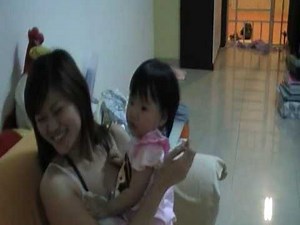 Wicked Mother Slapping her 14mth Old Baby...