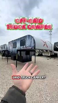 The 775X Travel Lite Off-Grid Truck Camper in under 90 seconds 🔥 #truckcamper #rvtour #camper