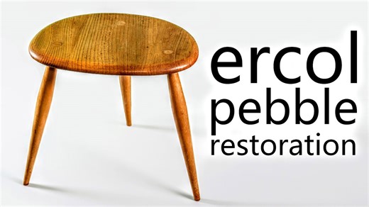 I found a hidden gem: 1960's Ercol table makeover