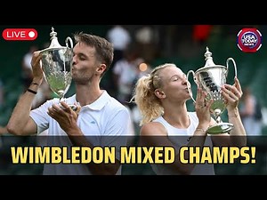 🏆 Siniakova & Verbeek Win Wimbledon Mixed Doubles Title | 2025 Final Highlights । USA TODAY NEWS