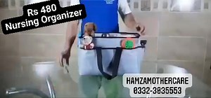 2.3K views · 18 reactions | #PRICE_480 Nursing Organizer Hamza Mothercare All in One Roof  Inbox: m.me/Hamzamothercare Whatsapp #For Order = O332-3035553 Shop Timing 11AM to 9PM‼️ ADDRESS MENTIONED  #Outlet_Address CENTRAL PLAZA SHOPPING MALL BEHIND GULPLAZA SHOP # 149 Groundfloor Karachi ... | Hamza Mothercare | Facebook