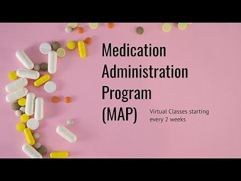 MAP (Medication Administration Program) Transcription - Fully online