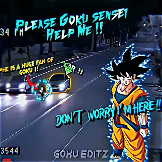 “Goku saved him with an instant transformation.” 🔥⚡