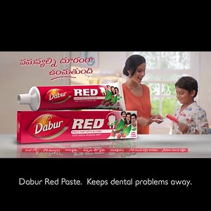 Mother and Son - Dabur Red Paste is clinically proven to fight 7 dental problems. It’s not just Ayurveda, its scientific Ayurveda. Need proof? Scan the QR code on any pack of Dabur Red Paste or Click here to know more http://bit.ly/2fYFMX5 | Dabur Dental Care