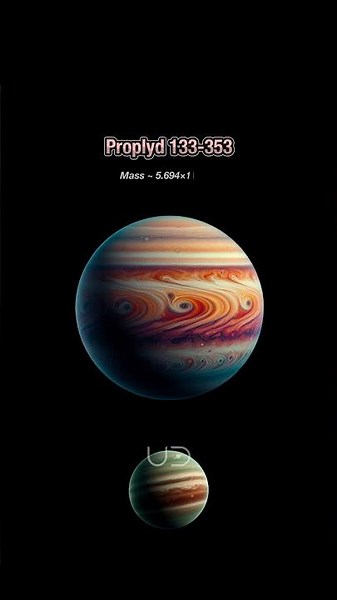 The New Largest Exoplanet | PROPLYD 133-353